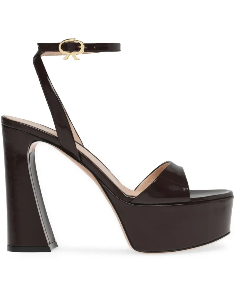 Gianvito Rossi Nancy Sandalen 70mm - Rot Rot