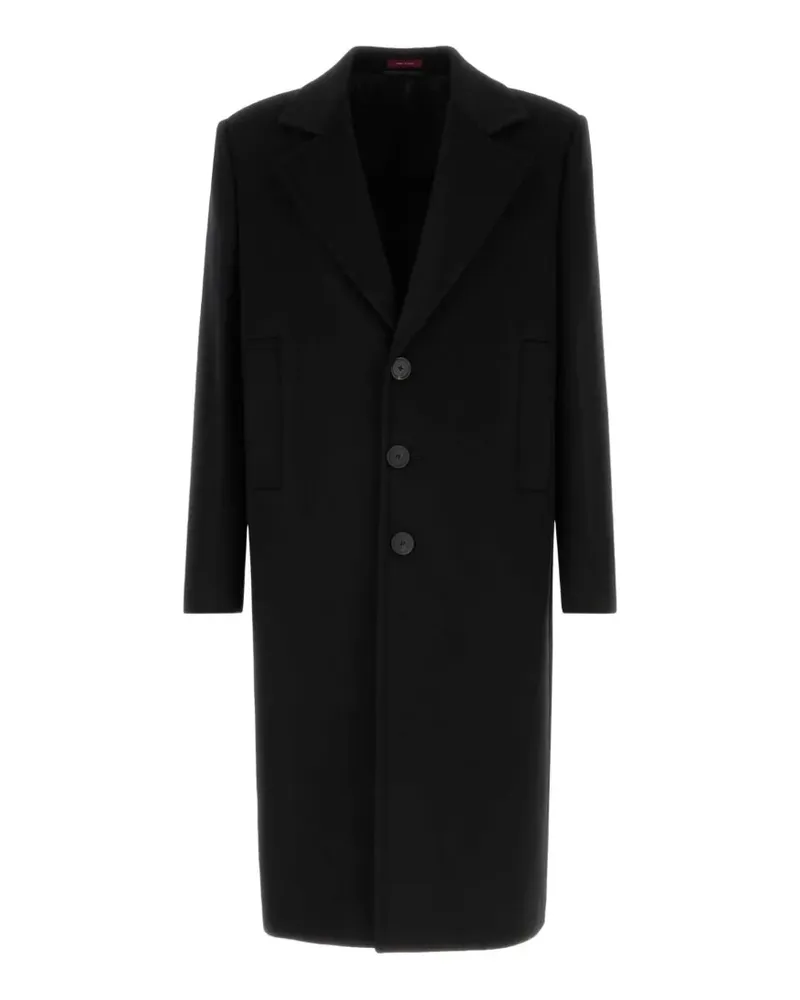 Gucci single-breasted coat - Schwarz Schwarz