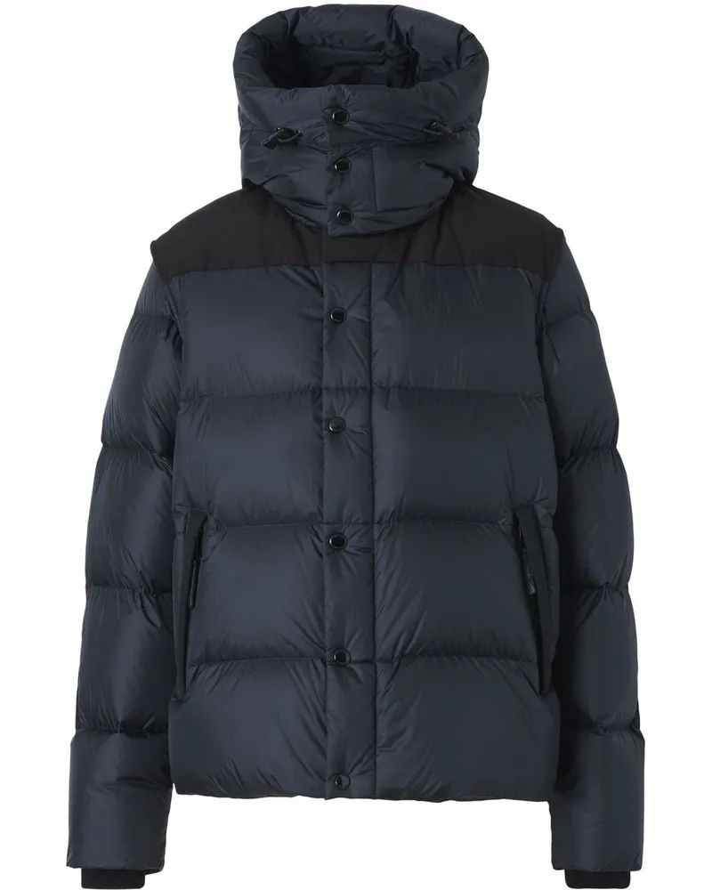 Burberry Wendbare Daunenjacke - Blau Blau
