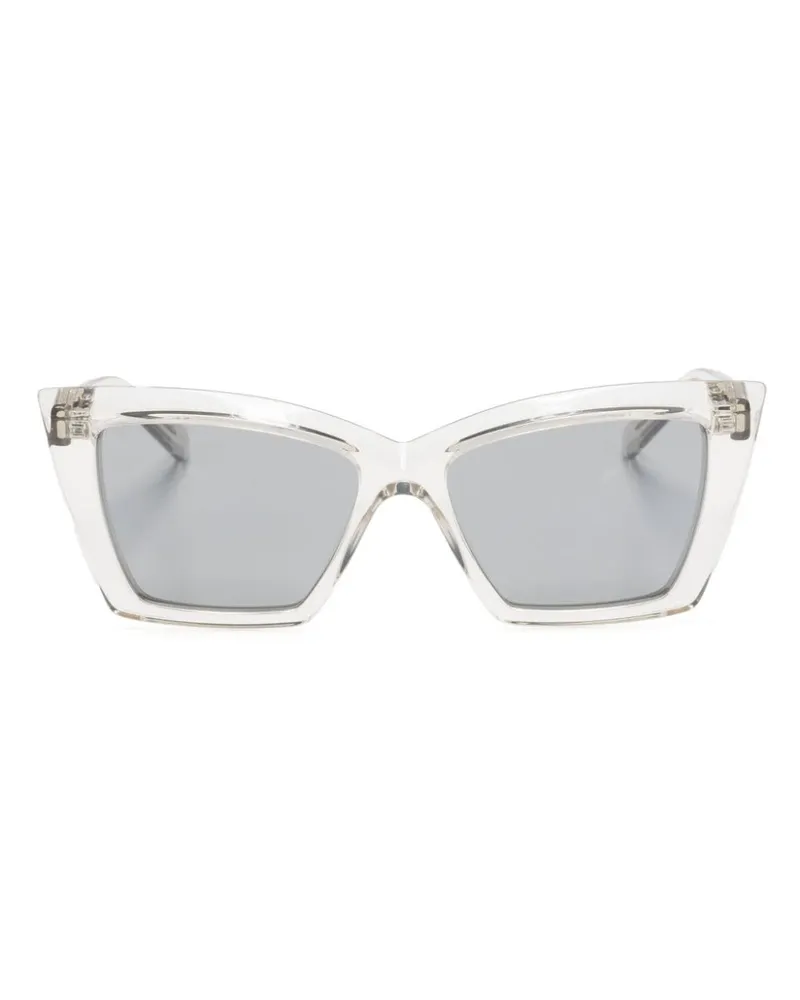 Saint Laurent Sonnenbrille im Butterfly-Design - Nude Nude
