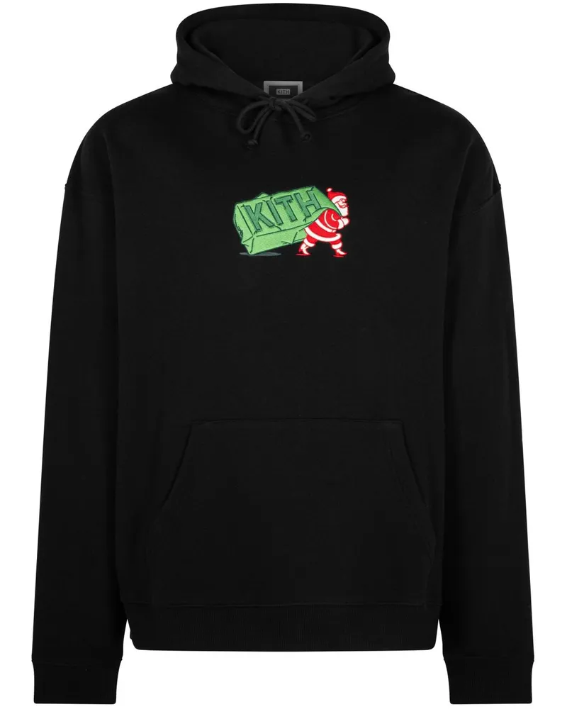 KITH mas Comic Santa Williams III Hoodie - Schwarz Schwarz