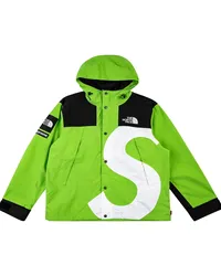 Supreme Being x The North Face Windbreaker mit Logo Grün