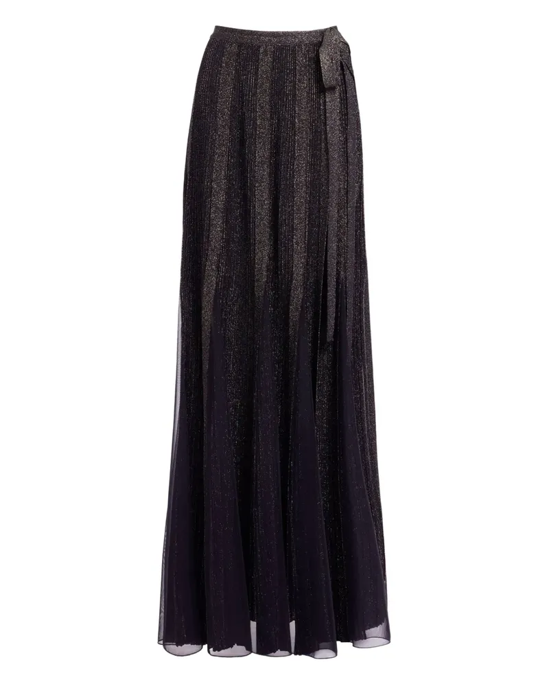 Elie Saab Klassischer Tüllrock - Schwarz Schwarz