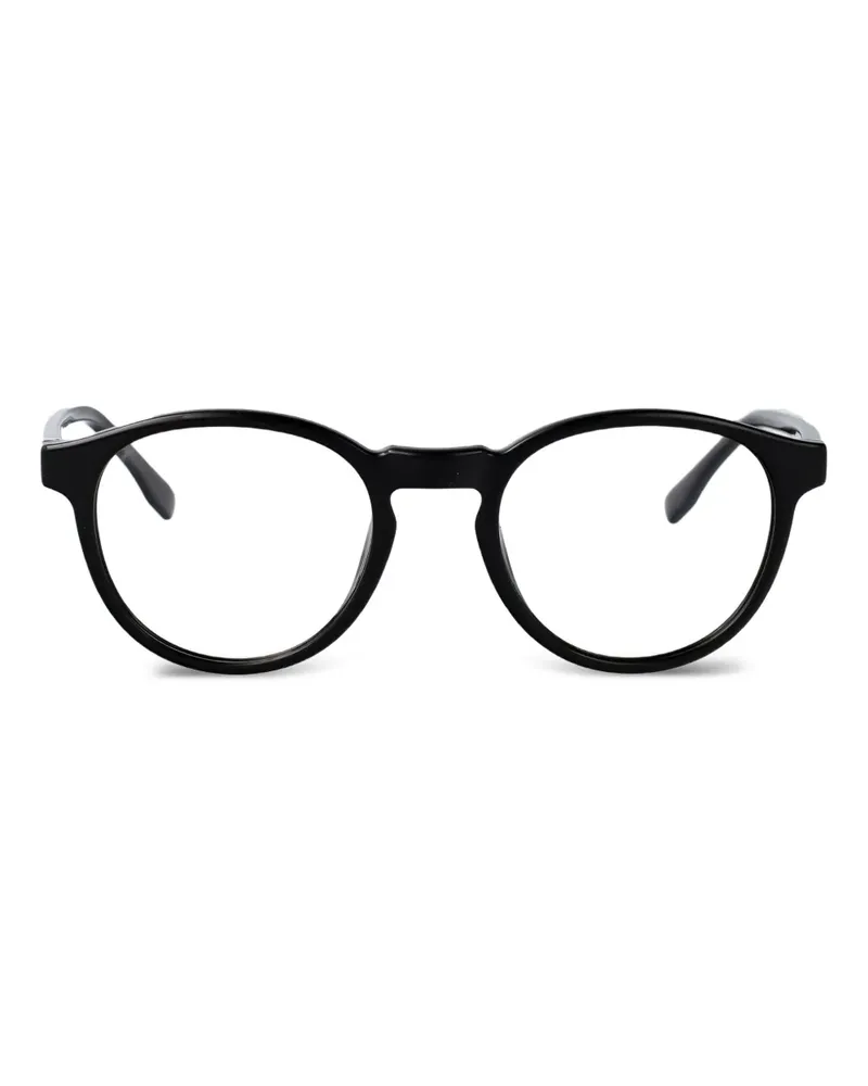 Lacoste Brille mit rundem Gestell - Schwarz Schwarz
