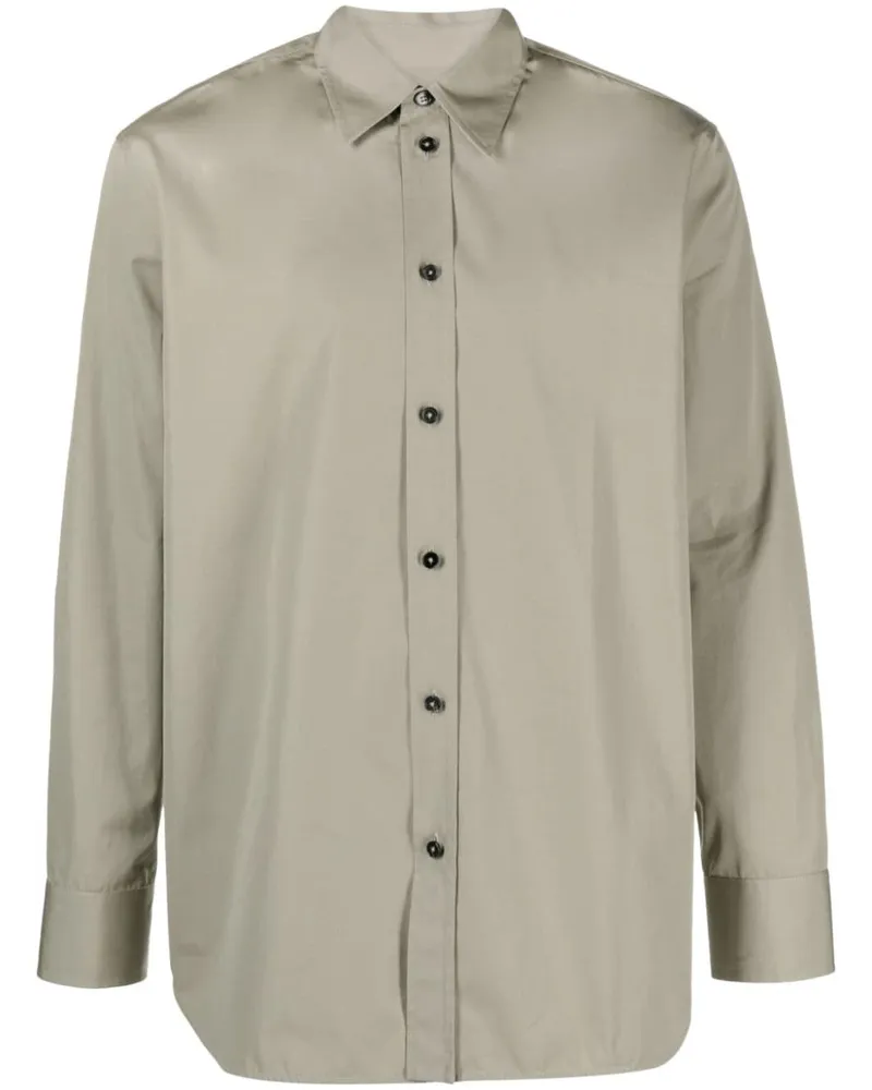 Jil Sander Langärmeliges Hemd - Grün Grün