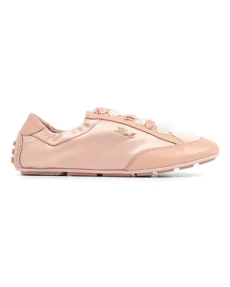 Karl Lagerfeld satin sneakers - Rosa Rosa