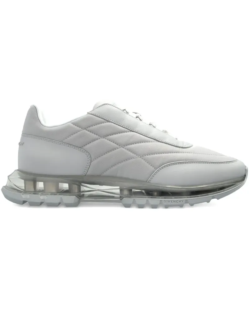Givenchy Gesteppte Sneakers mit transparenter Sohle - 030 GREY 030