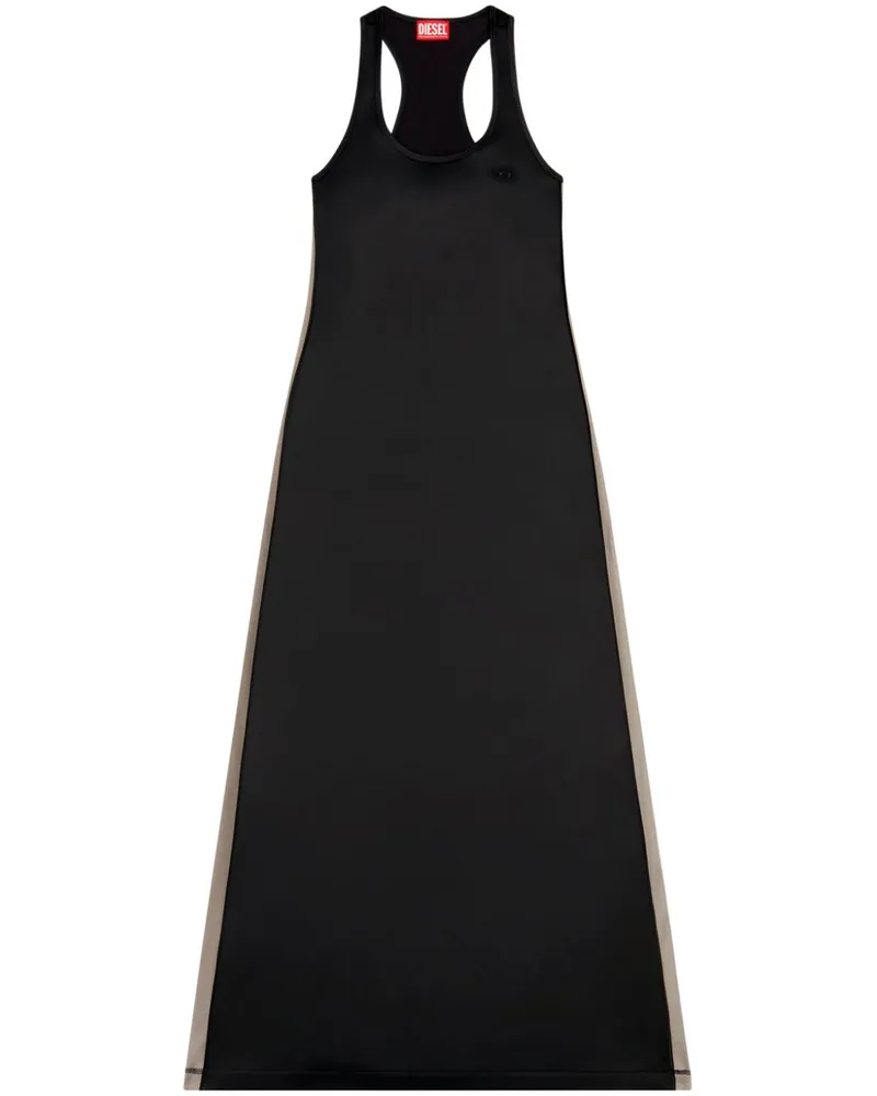 Diesel D'Arlyn' Maxikleid - Schwarz Schwarz