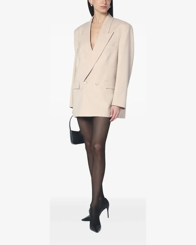 ANDAMANE Doppelreihiger Blazer - Nude Nude