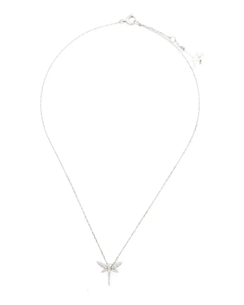 ANAPSARA mini Dragonfly diamond necklace - Silber Silber