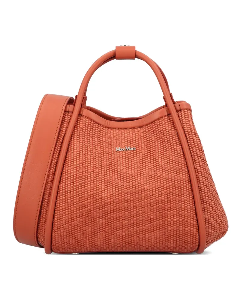 Max Mara Extra kleine Marine Tote Bag - Orange Orange