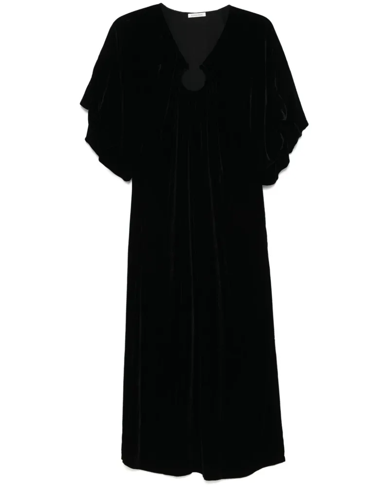 By Malene Birger Rosae Maxikleid - Schwarz Schwarz