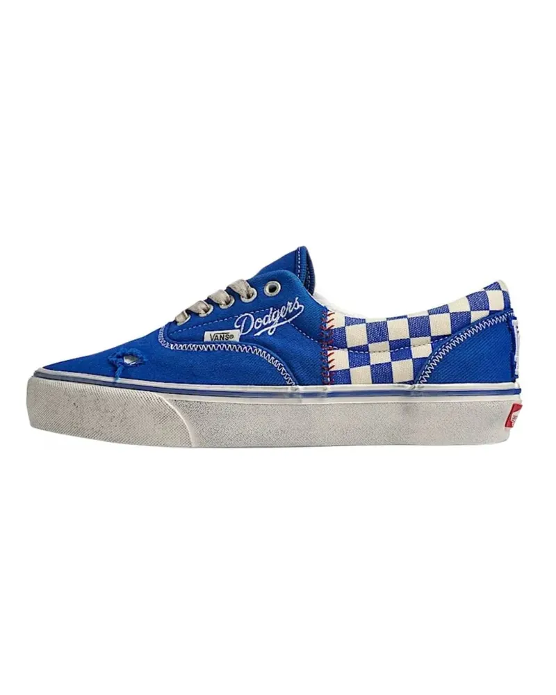 Vans Karierte Los Angeles Dodgers™ Classic Era Sneakers - Blau Blau