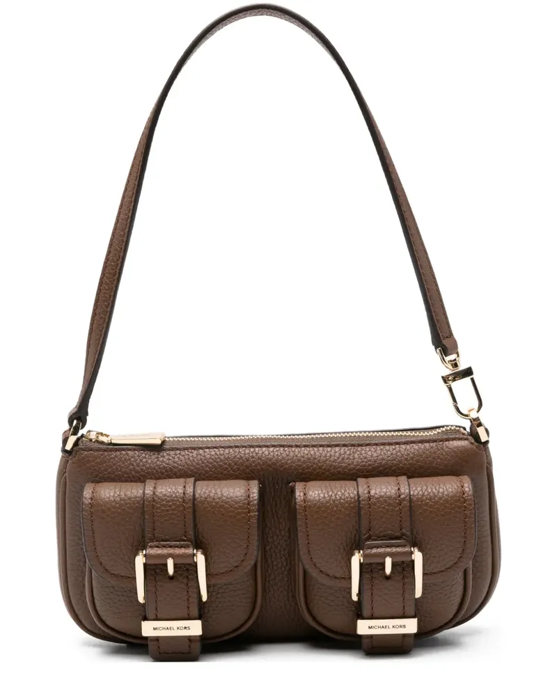 Michael Kors Zoe Schultertasche mit Schnalle - Braun Braun