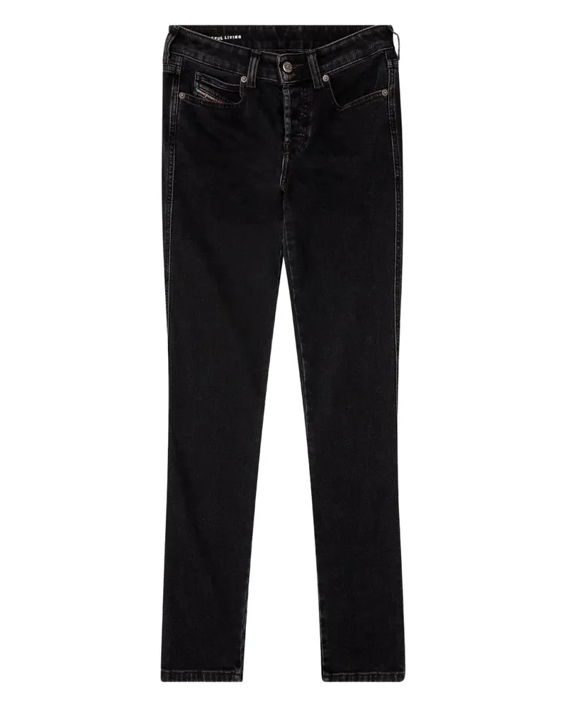 Diesel 1992 D-Jiann Jeans - Schwarz Schwarz