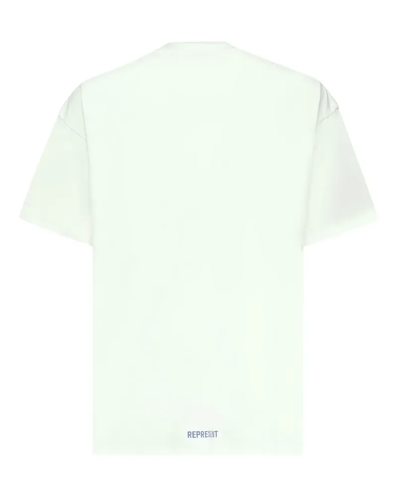 REPRESENT T-Shirt mit rundem Ausschnitt - Weiß Weiß