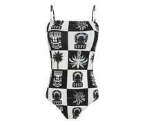 Liz Badeanzug - Weiß