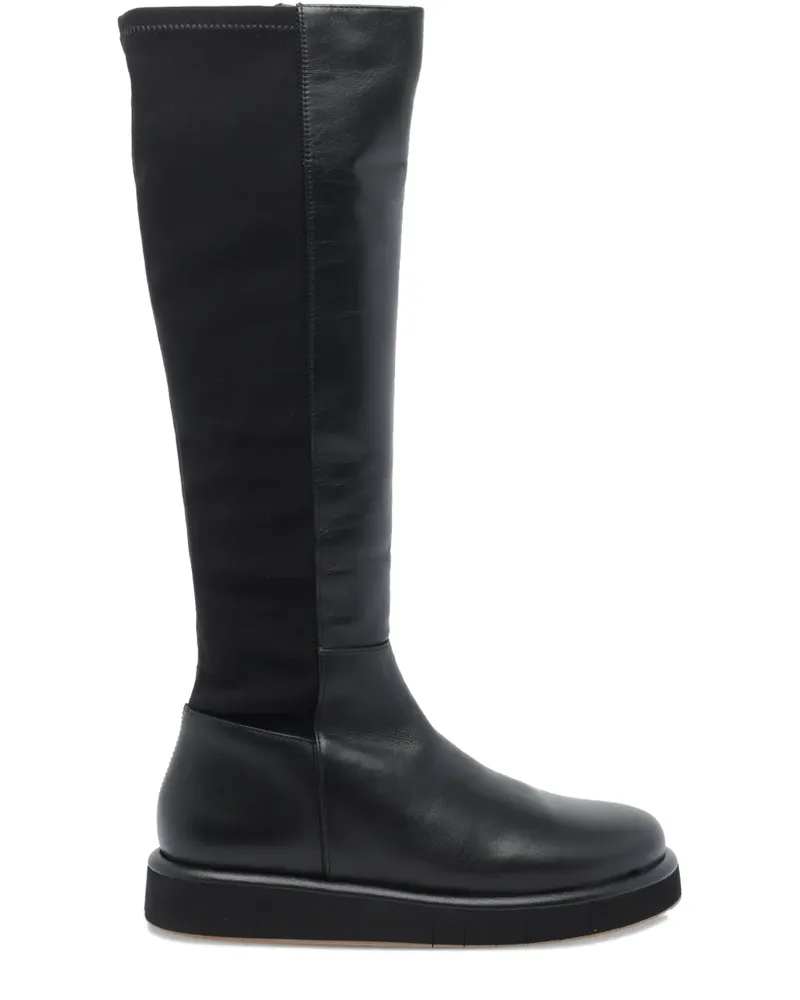 Paloma Barceló Overknee-Stiefel mit Plateau - Schwarz Schwarz