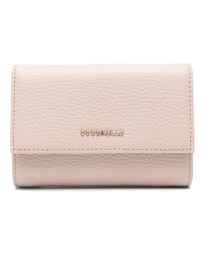 Coccinelle Portemonnaie mit Logo - Rosa Rosa