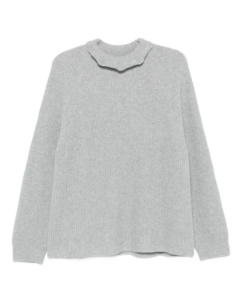 Liviana Conti Pullover mit Rollkragen - Grau Grau