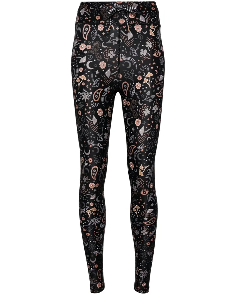 The Upside Wildlands Leggings Schwarz