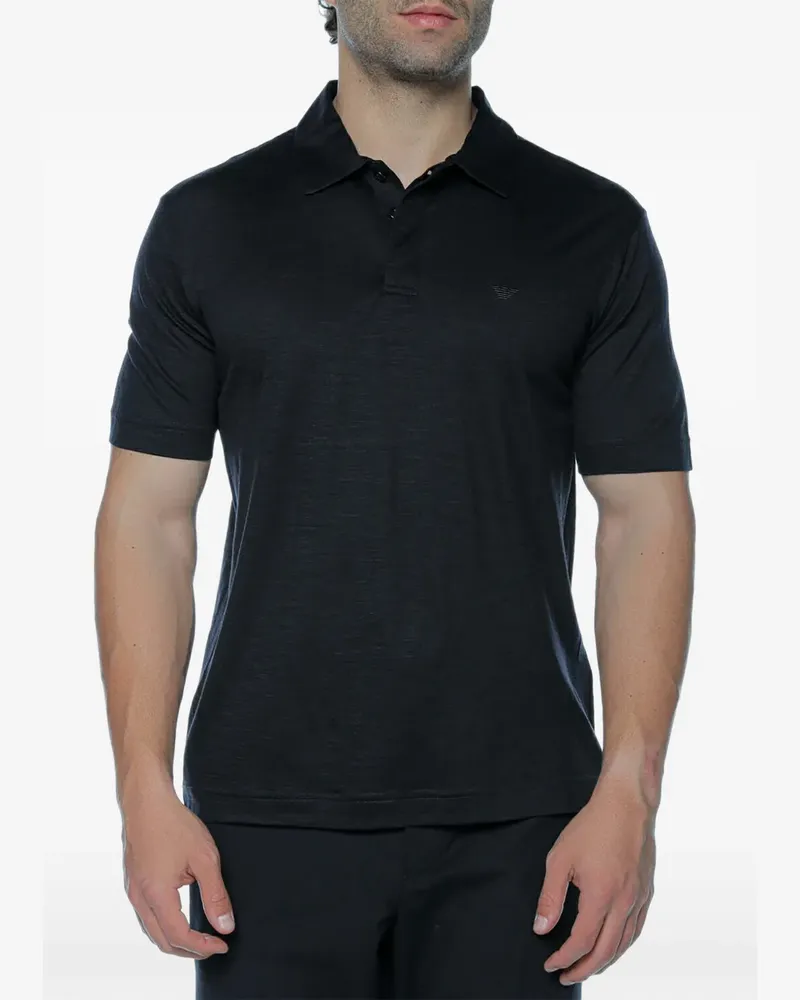 Emporio Armani short-sleeve polo shirt - Schwarz Schwarz