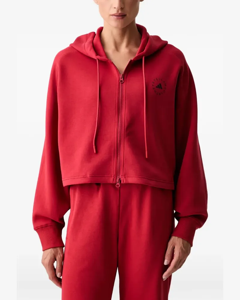 adidas Sportswear Cropped-Hoodie - Rot Rot