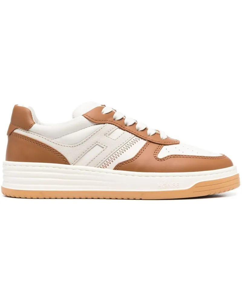 Hogan Sneakers mit Logo - Braun Braun