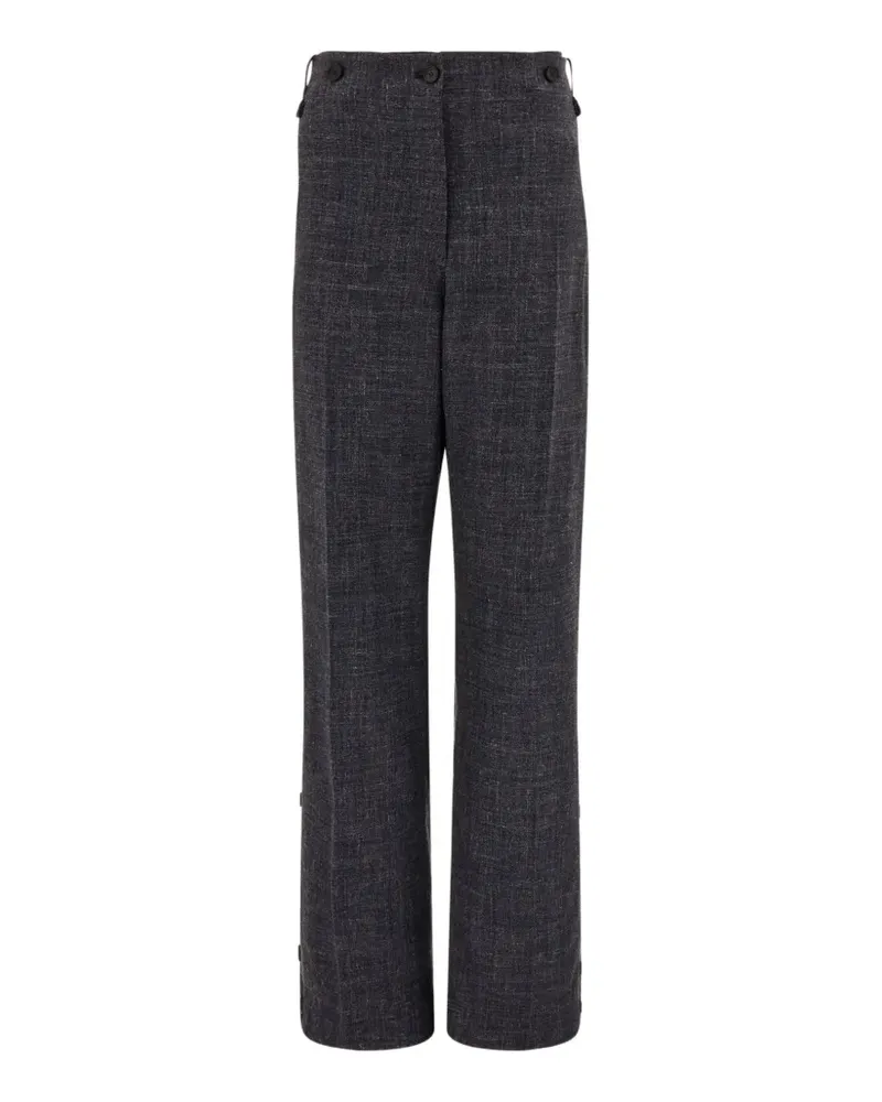 Ferragamo Hose mit Knopfleiste - Blau Blau