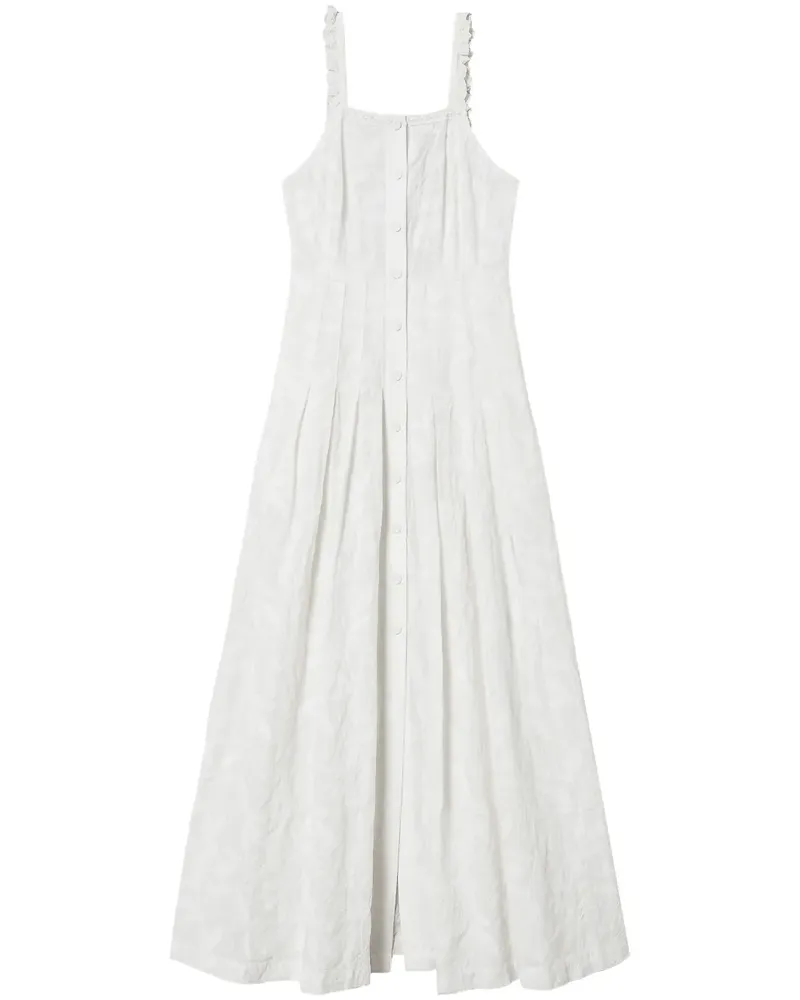 Twin-Set Maxikleid mit Stickerei - Nude Nude