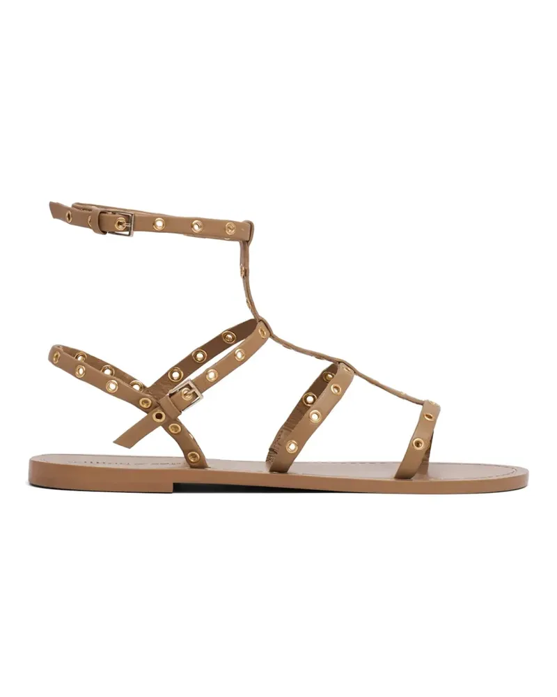 Cinq à Sept Flache Ariella Sandalen - Nude Nude