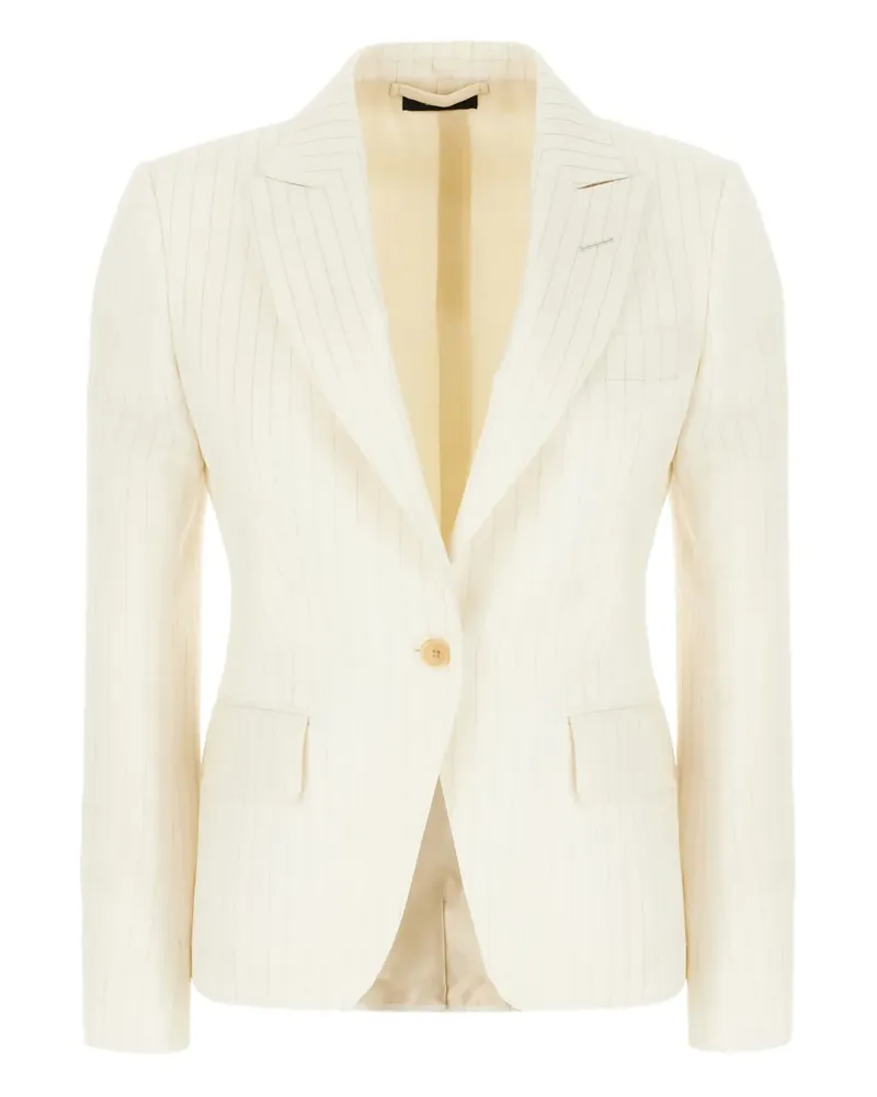 Tom Ford Gestreiftes Sakko - Nude Nude