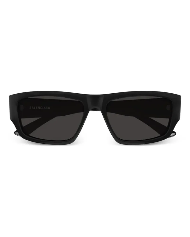 Balenciaga rectangle-frame sunglasses - Schwarz Schwarz