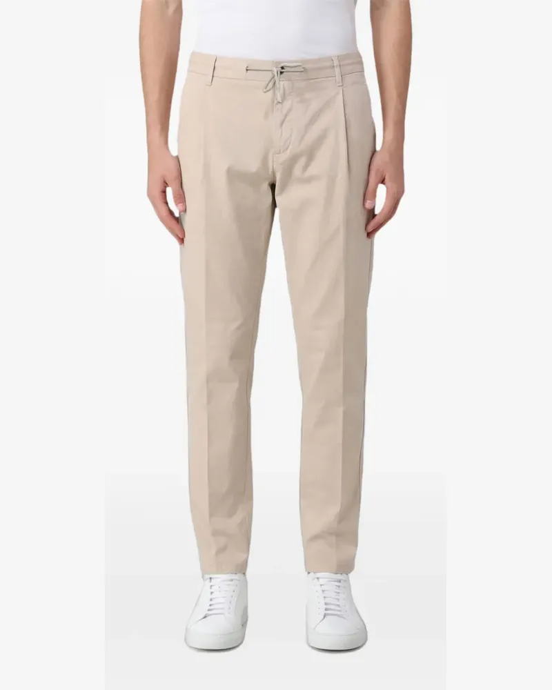 Eleventy Chino mit Kordelzug - Nude Nude