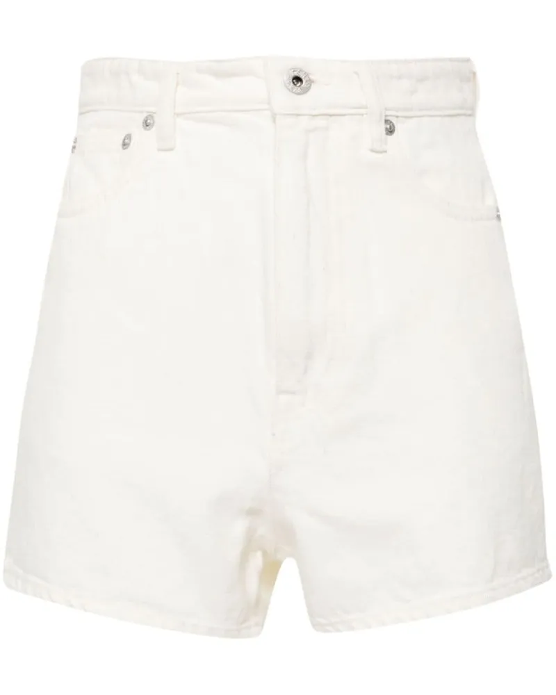 Kenzo Shorts mit hohem Bund - Weiß Weiß