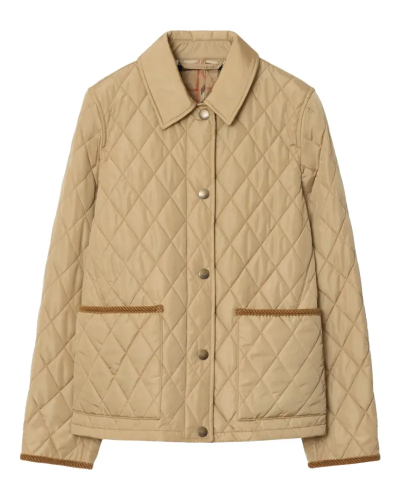 Burberry Gesteppte Jacke - Braun Braun