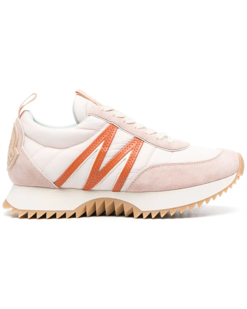 Moncler Pacey Sneakers mit Logo-Applikation - Rosa Rosa