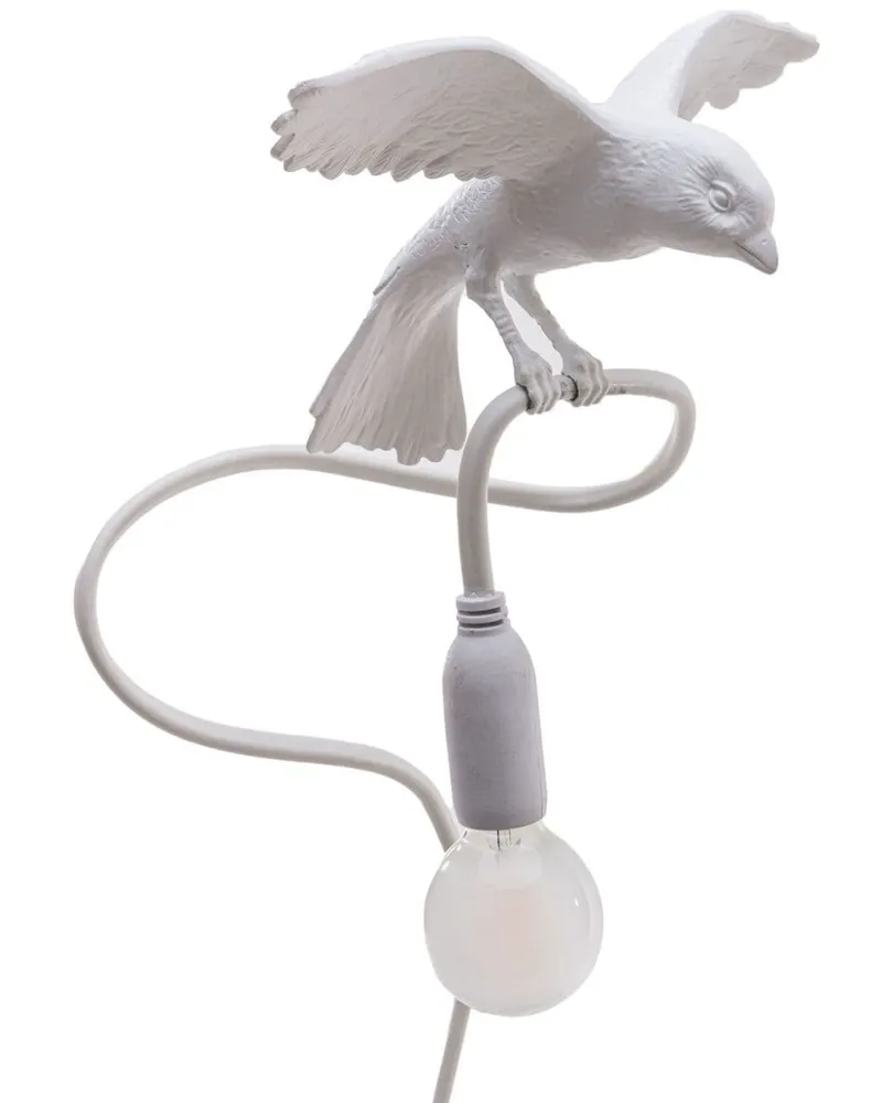 Seletti x Marcantonio Raimondi Malerba Sparrow Tischlampe - Weiß Weiß