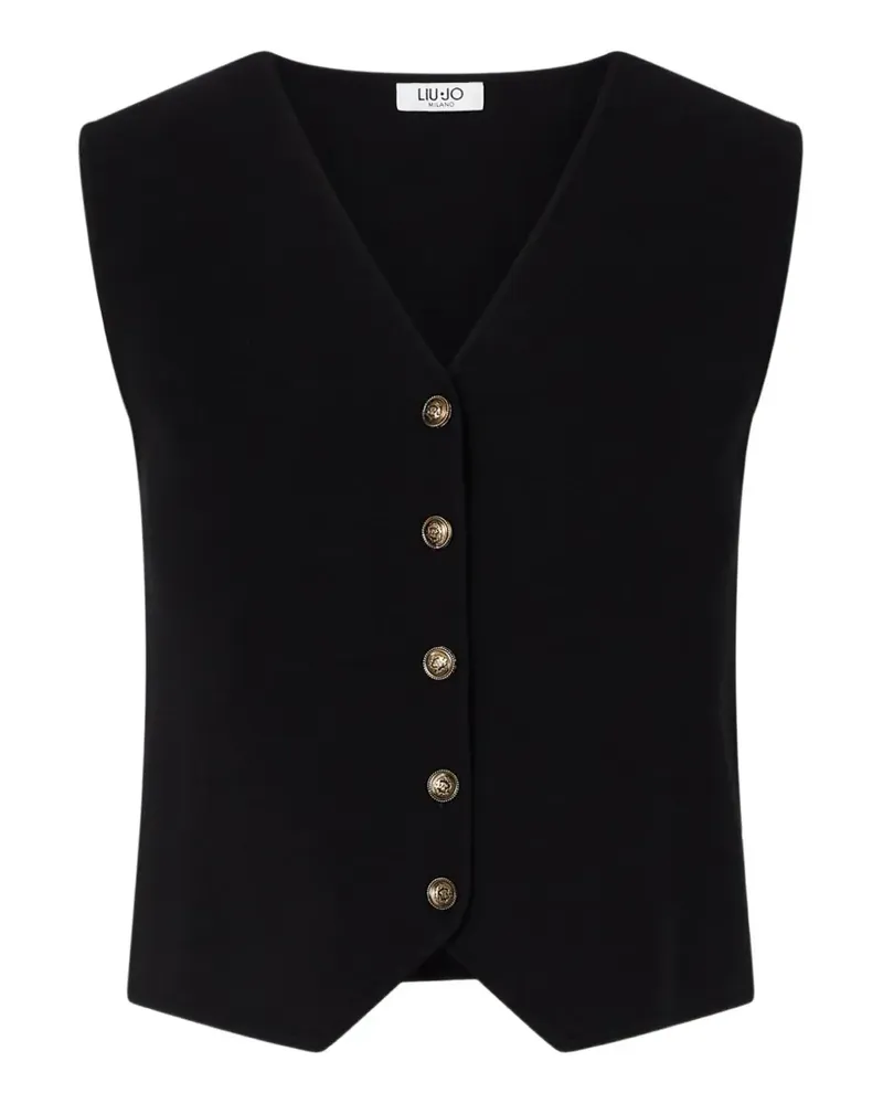 Liu Jo knit vest - Schwarz Schwarz