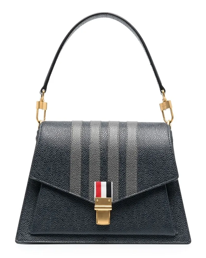 Thom Browne Handtasche mit Trapezform Blau