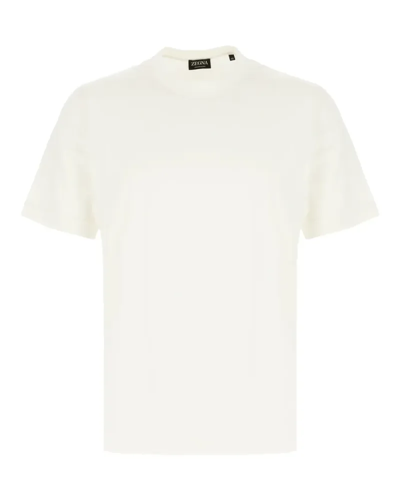 Ermenegildo Zegna crew-neck T-shirt - Nude Nude