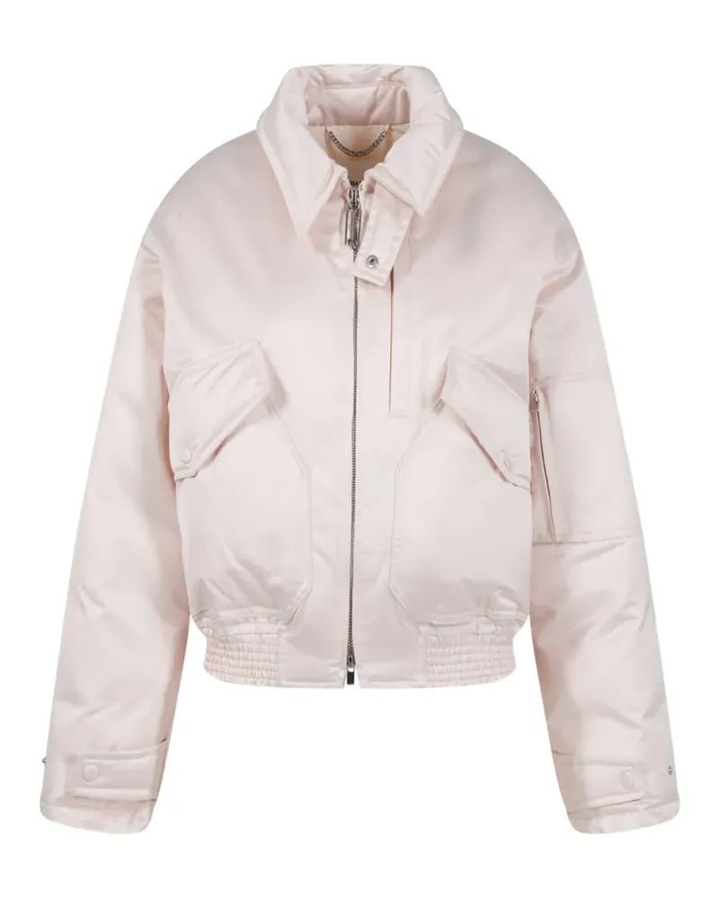 Victoria Beckham puffer bomber jacket - Rosa Rosa