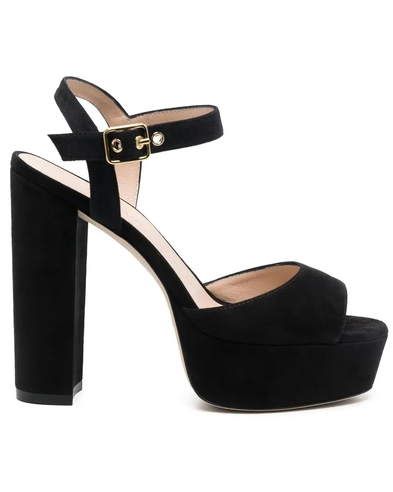 Stuart Weitzman Ryder Sandalen 130mm - Schwarz Schwarz