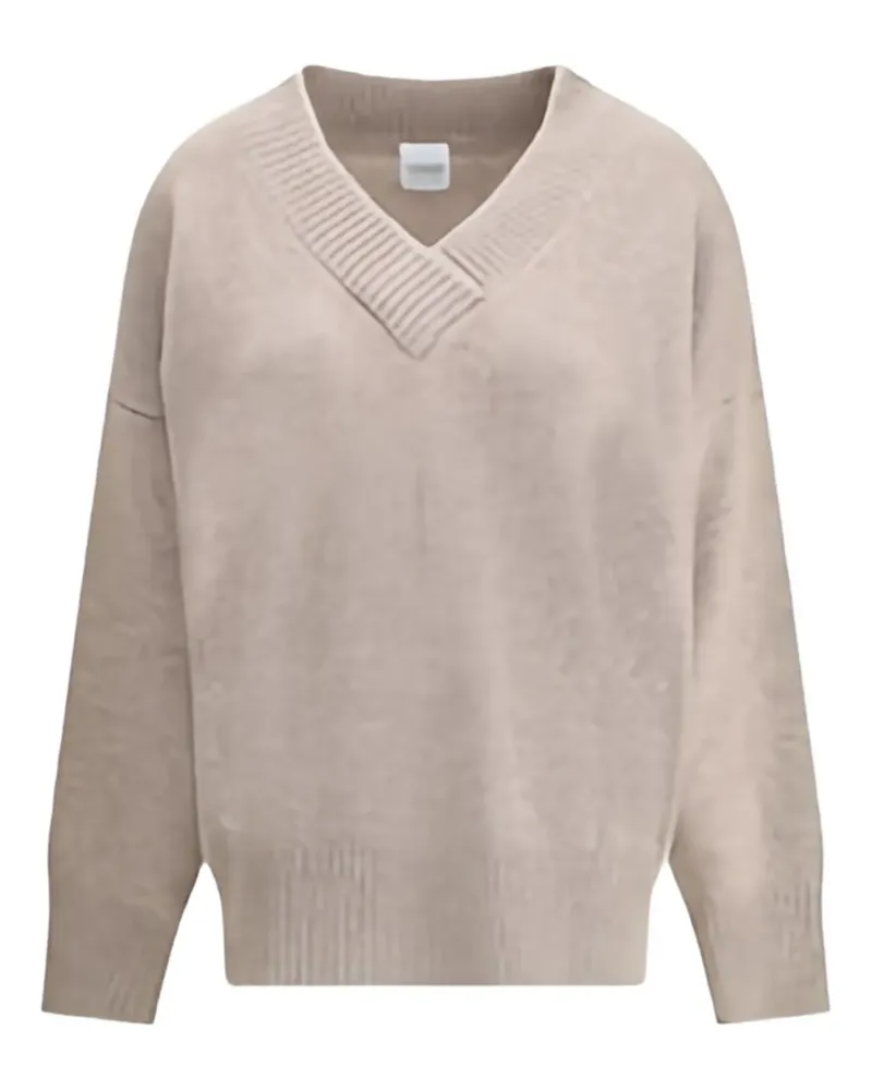 Madeleine Thompson Balthus Pullover mit V-Ausschnitt - Nude Nude