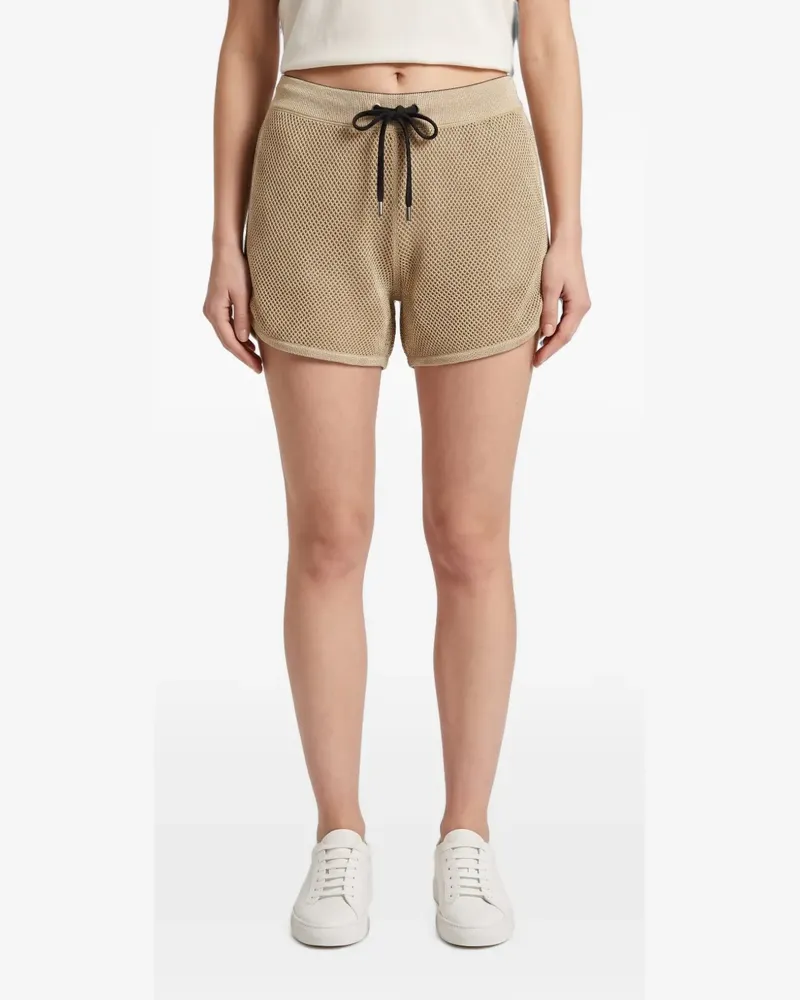 Brunello Cucinelli Shorts mit Kordelzug - Nude Nude