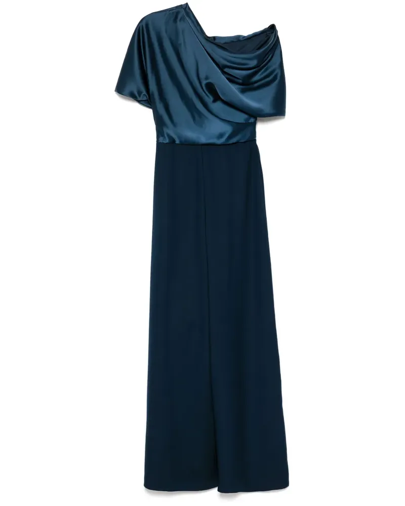 Amsale Jumpsuit mit weitem Bein - Blau Blau