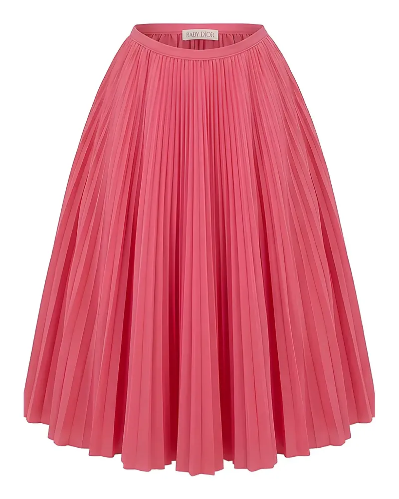 Valentino Garavani Rock mit Falten - Rosa Rosa