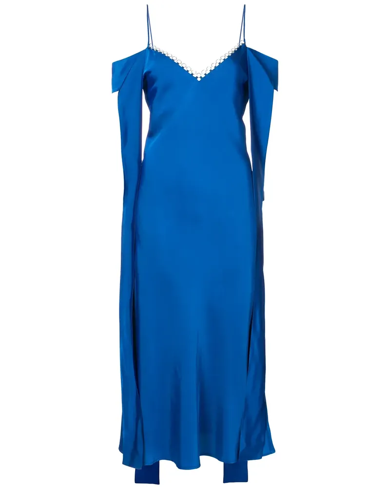 ELLERY spaghetti strap dress - Blau Blau