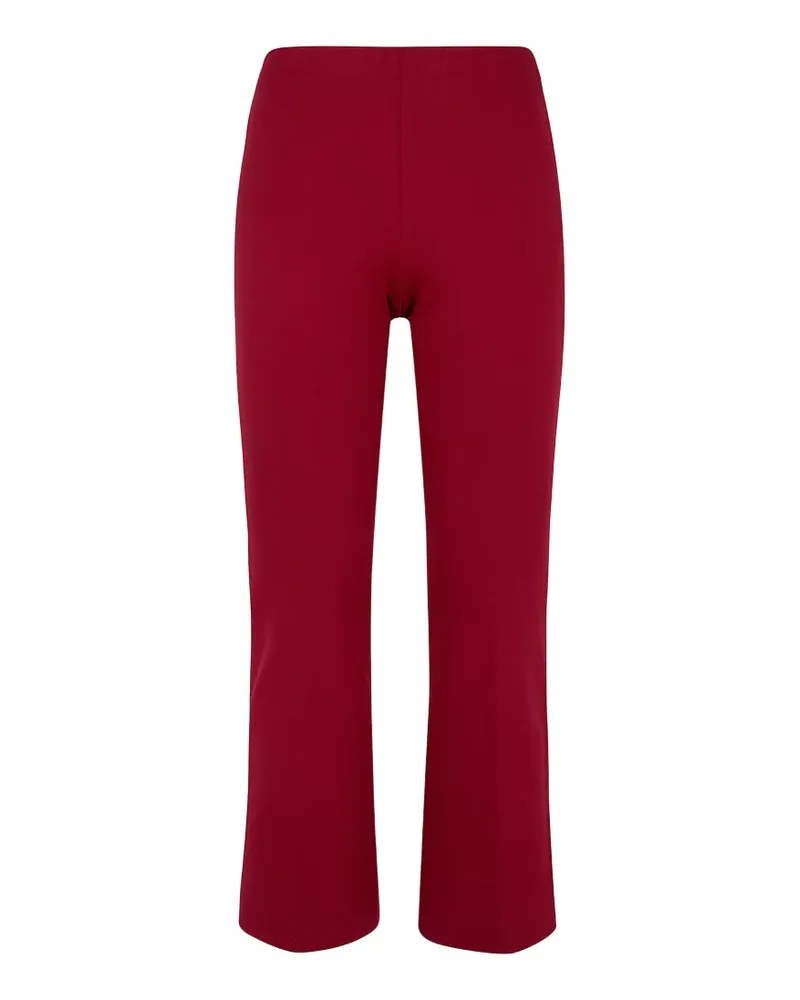 Liviana Conti seam-detail flared trousers - Rot Rot