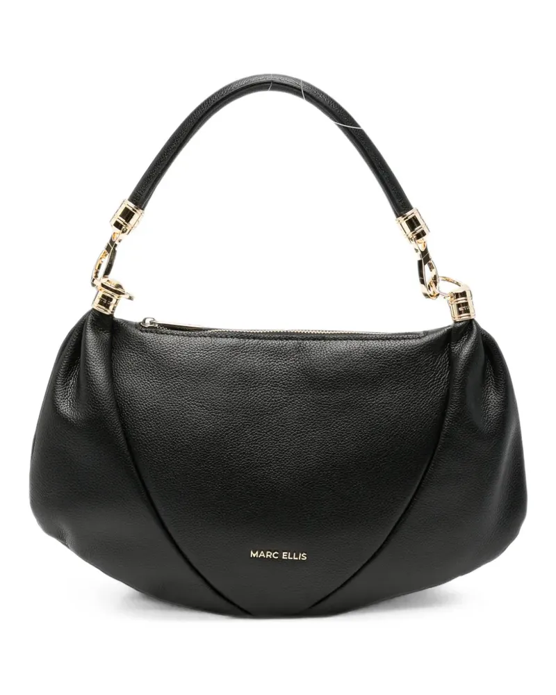 MARC ELLIS Deva M Do leather tote bag - Schwarz Schwarz